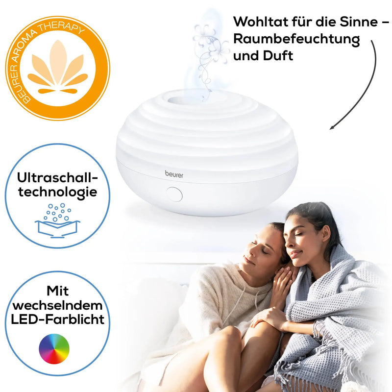 Mobiler Aroma-Diffuser Beurer LA 20 mit USB-Anschluss