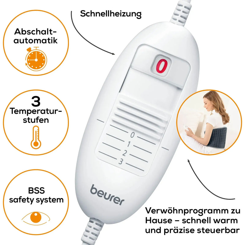 Multifunktionsheizkissen Beurer HK 49 aus Flauschfaser
