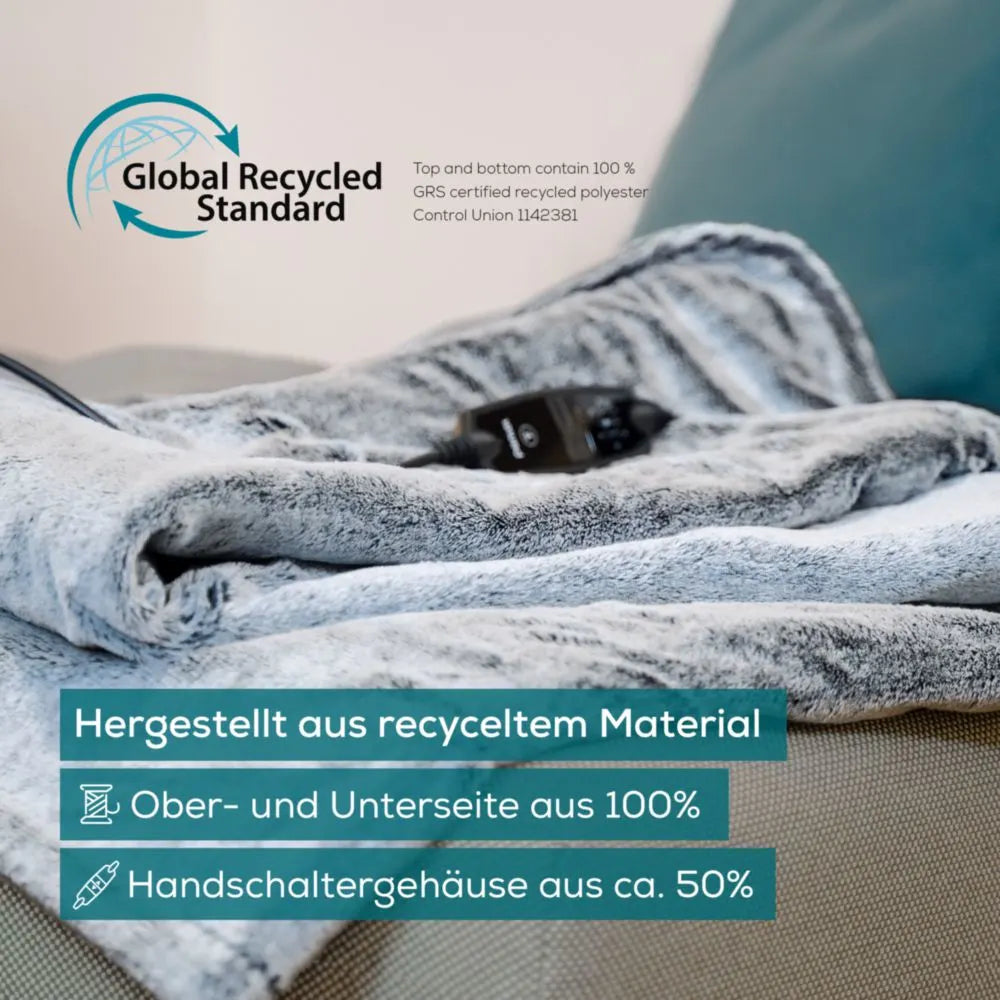 Wärmedecke Beurer HD 75 aus recyceltem Material
